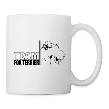 TEAM Fox Terrier Hunde Hund Wilsigns - Tasse - Weiß - Rechts