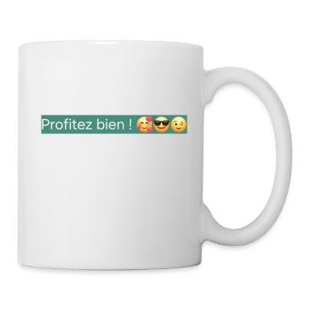 Profitez bien ! - Mug blanc - blanc - Droite