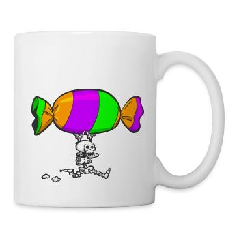 Halloween Skeleton 2 - Mug - white - Right