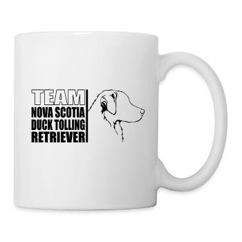 TEAM Nova Scotia Duck Tolling Retriever Wilsigns - Mug - white - Right
