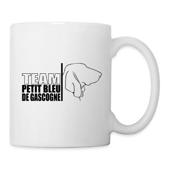 TEAM Petit Bleu de Gascogne Chien Wilsigns - Mug blanc - blanc - Droite