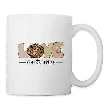 LOVE HERBST - Tasse - Weiß - Rechts