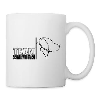 TEAM Schwarzwildbracke Hunde Hund Wilsigns - Tasse - Weiß - Rechts