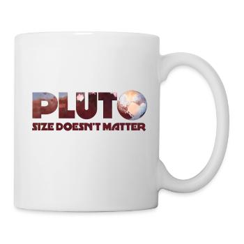Ich liebe Pluto - Tasse - Weiß - Rechts