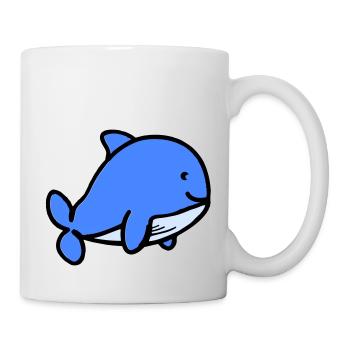 Baby Whale Comic - Mug - white - Right