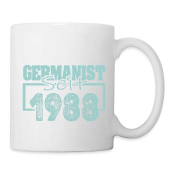 Germanist 1988 - Tasse - Weiß - Rechts