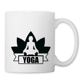Yoga Meditation Spa Namaste - Tasse - Weiß - Rechts