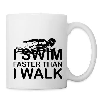 Swimming Water Sports - Mug - white - Right