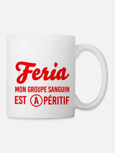 Aperitif-Messe - Tasse - Weiß