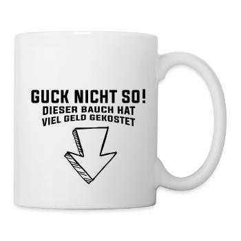 Lustiger Spruch Bild Witzig Humor Geschenkidee - Tasse - Weiß - Rechts