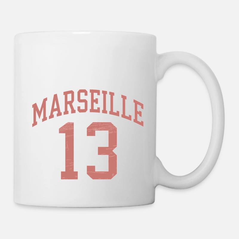 Marseille 13 - Mug blanc - blanc