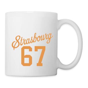 Strasbourg 67 - Mug blanc - blanc - Droite