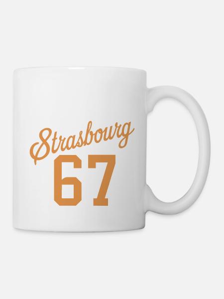 Strasbourg 67 - Mug blanc - blanc