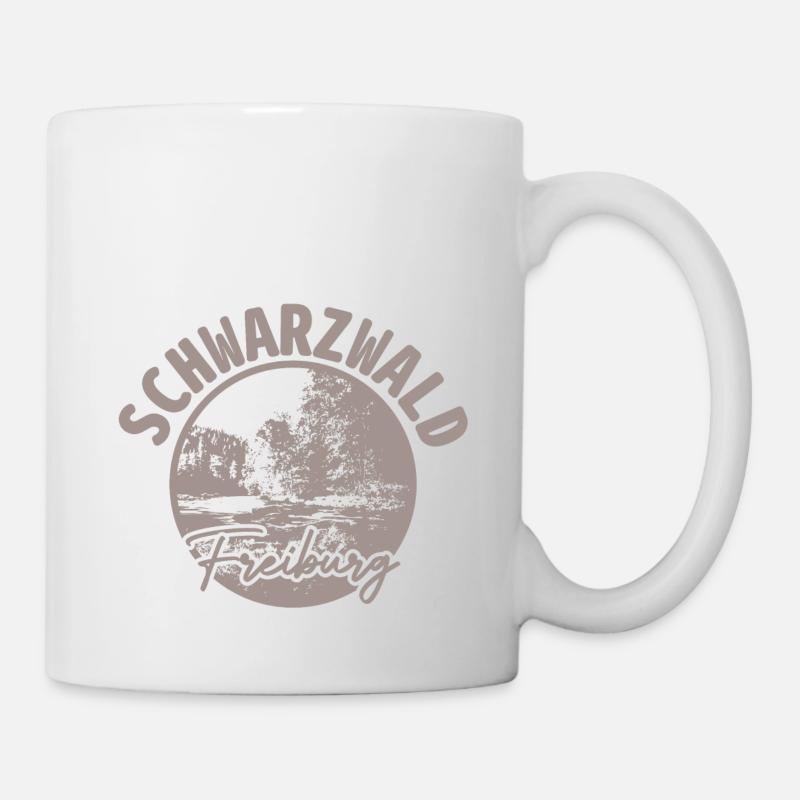 SCHWARZBALD-FREIBURG - Tasse - Weiß