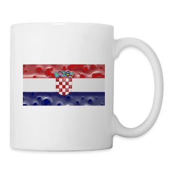 Croatie (Hrvatska) - Mug blanc - blanc - Droite