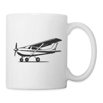 Petite machine - Mug blanc - blanc - Droite