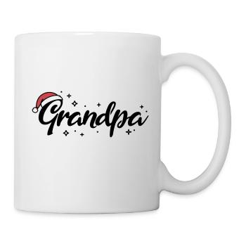 Santa Hat Grandpa Grandpa - Mug - white - Right