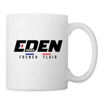 eden park tee shirt avec blanc texe - Mug blanc - blanc - Droite