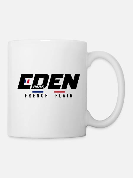 eden park tee shirt avec blanc texe - Mug blanc - blanc
