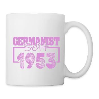Jahrgang 1953 - Tasse - Weiß - Rechts