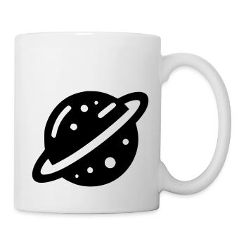 Planet - Tasse - Weiß - Rechts