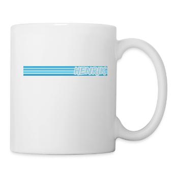 Henrik - Tasse - Weiß - Rechts