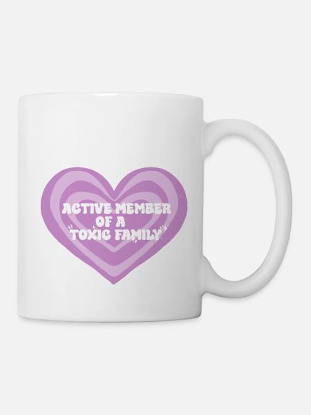 Toxische Familie - Tasse - Weiß
