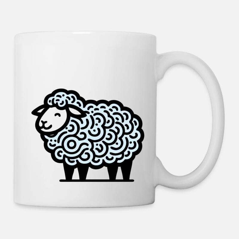 Schaf - Tasse - Weiß