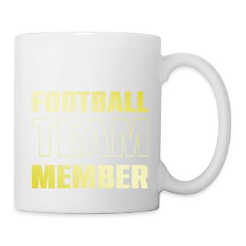 équipe de football - Mug blanc - blanc - Droite