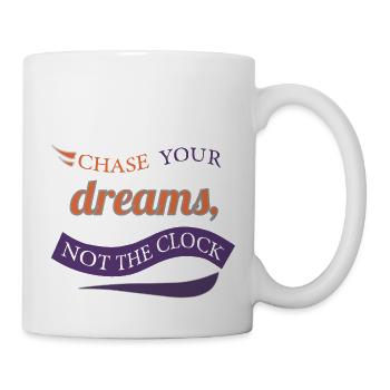 DREMS-Logo - Tasse - Weiß - Rechts