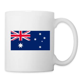 Australien - Tasse - Weiß - Rechts