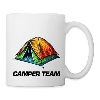 Tente camping-car - Mug blanc - blanc - Droite