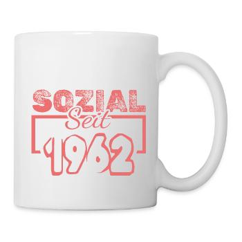 Travailleur social 1962 - Mug blanc - blanc - Droite
