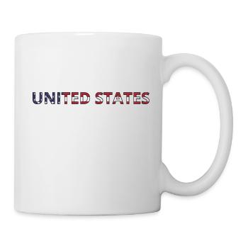 United States - Mug blanc - blanc - Droite