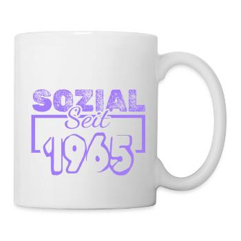 Sozialarbeiter 1965 - Tasse - Weiß - Rechts