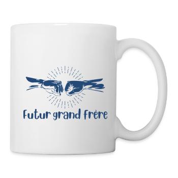 Futur grand frère - annonce futur grand frère - Mug blanc - blanc - Droite