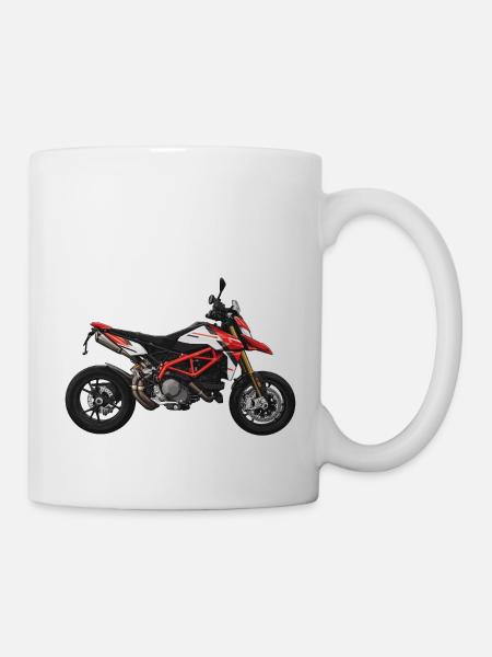 Superbike // Illustration - Tasse - Weiß