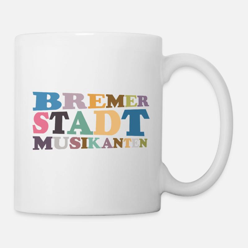 Bremen Town Musicians – Legendary & Timeless! - Mug - white