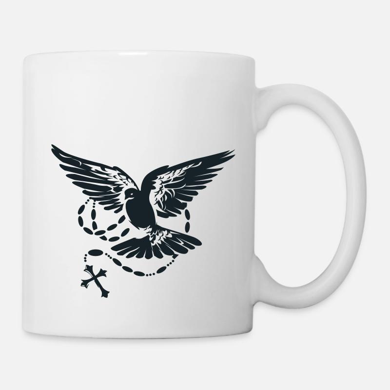 Colombe Saint- - Mug blanc - blanc