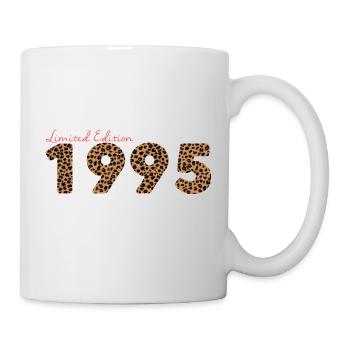 Vintage 1995, Birthday Gift, Wife Gift - Mug - white - Right
