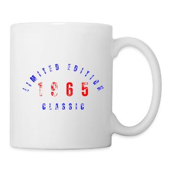 1965, édition limitée - Mug blanc - blanc - Droite