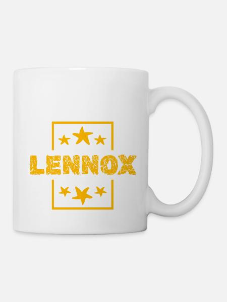 Lennox als Lennox - Tasse - Weiß