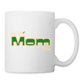In My Mom Era – Retro Mom Statement in Green - Mug - white - Right