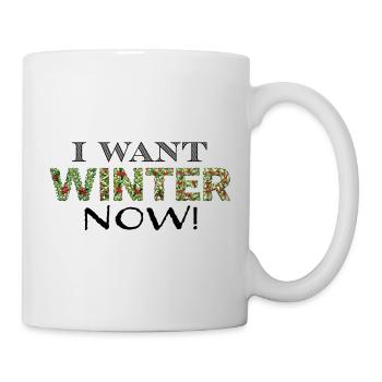 winter now sw - Mug - white - Right