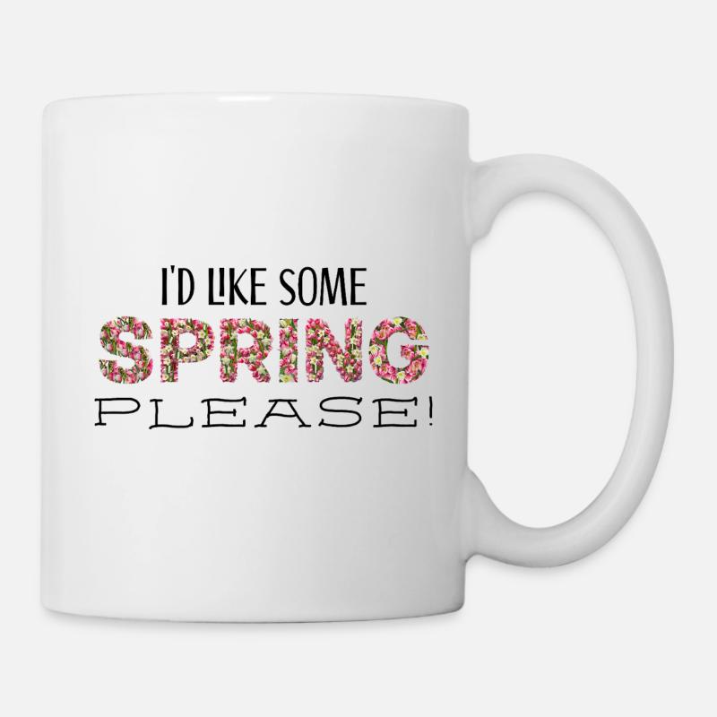 spring please sw - Mug - white