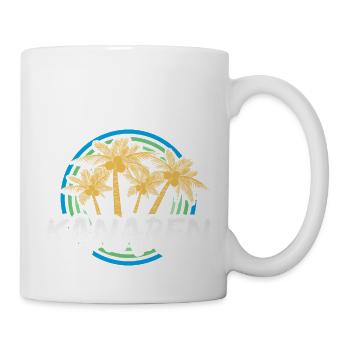Kanaren als Urlaub - Tasse - Weiß - Rechts