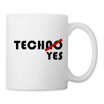 TechNO?YES! - Tasse - Weiß - Rechts