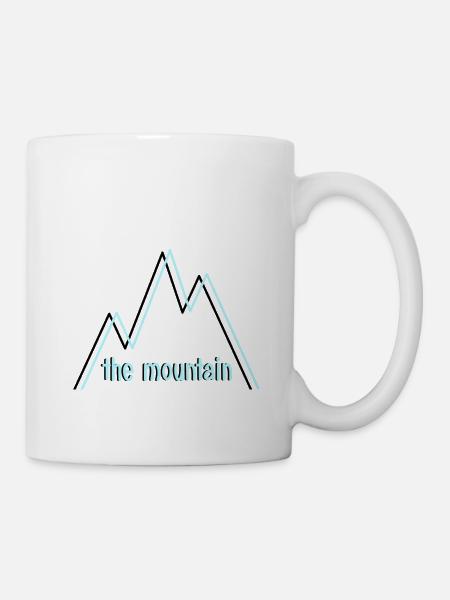 The Mountain - Tasse - Weiß