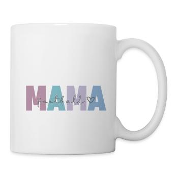 Maman de football - Mug blanc - blanc - Droite