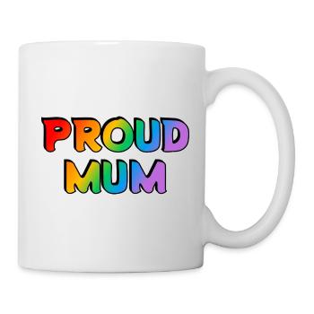 Stolze Mama - Tasse - Weiß - Rechts
